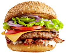 fresh chicken burger