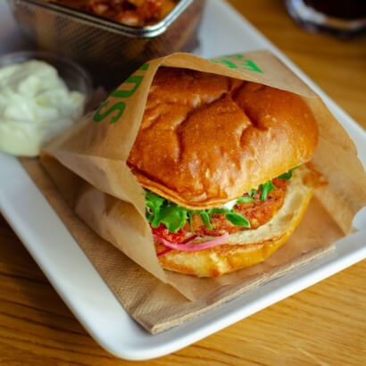 Chicken burger