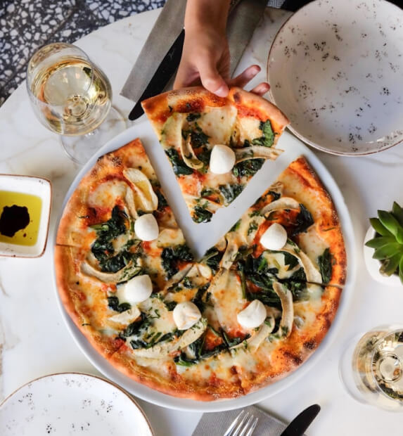 Spicy awesome pizza
